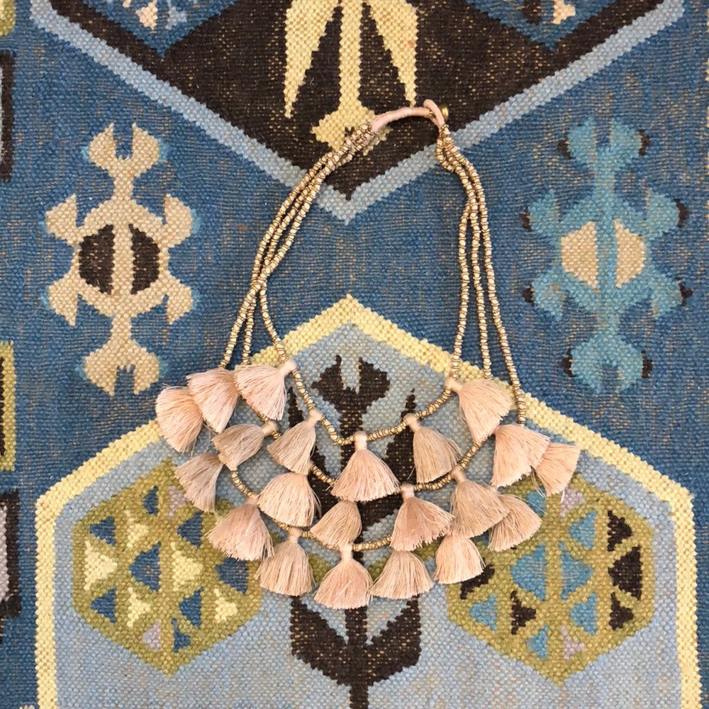 Tassel necklace